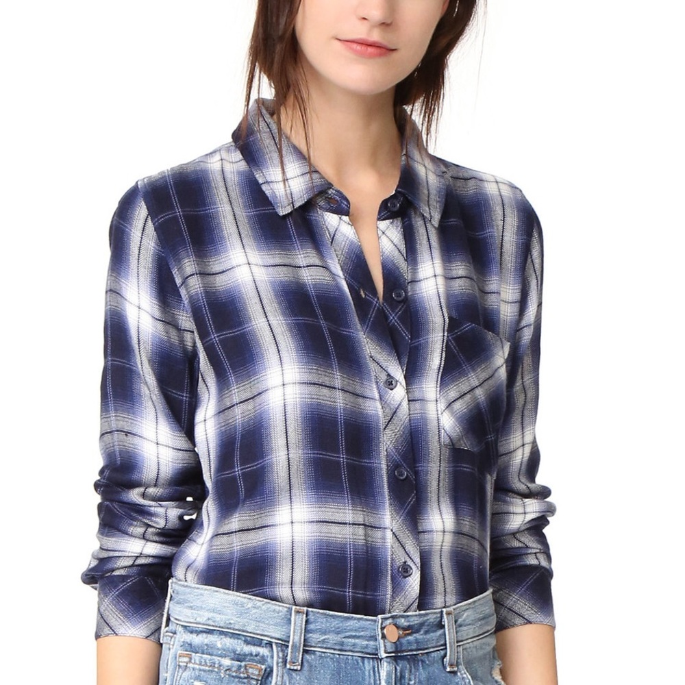 Rails Cropped Flannel - image 1